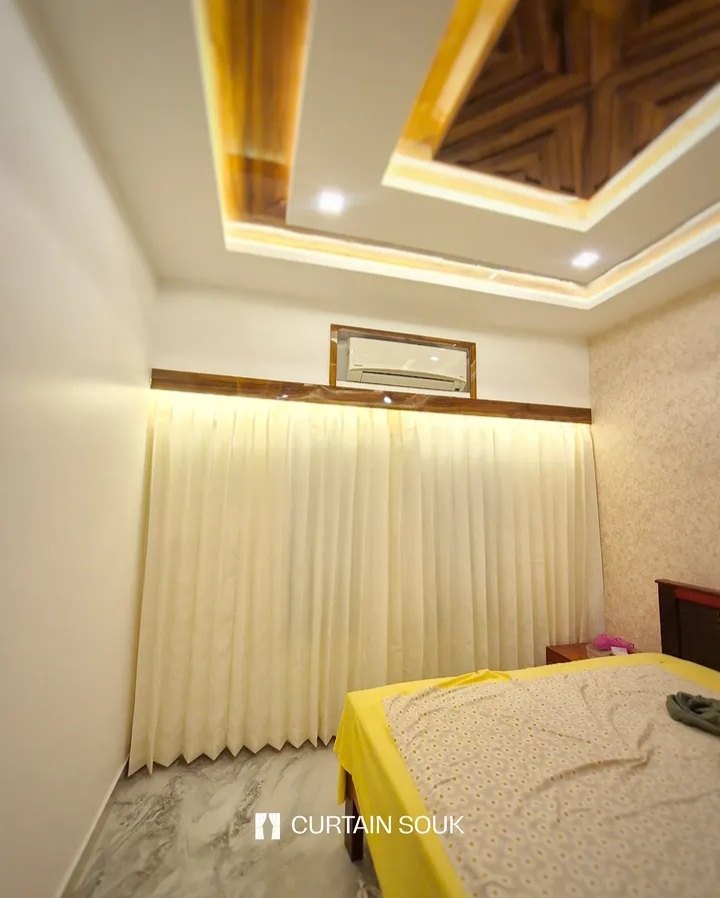 Bedroom · Full-Length Curtains